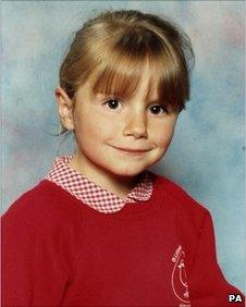 Sarah Payne in her school uniform