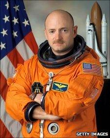 Astronaut Mark Kelly, Nasa file pic from January 2005