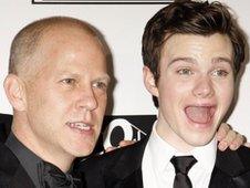 Ryan Murphy and Chris Colfer