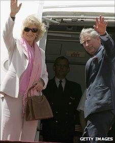 Duchess of Cornwall and Prince Charles in Saudi Arabia