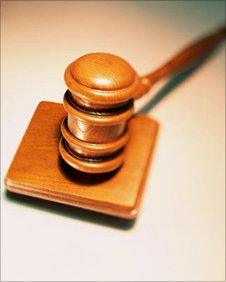 Wooden gavel