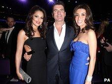 Cheryl Cole, Simon Cowell and Mezhgan Hussainy