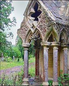 Tombstone in Brookwood Cemetery