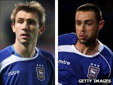 Gareth McAuley and Damien Delaney