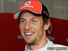 McLaren driver Jenson Button