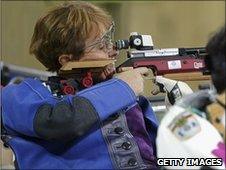 Paralympic shooter Di Coates