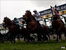Runners at Catterick