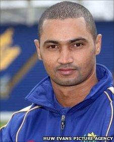 Glamorgan captain Alviro Petersen