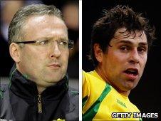 Paul Lambert and Grant Holt