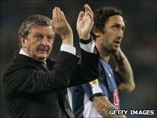 Roy Hodgson (left) led Fulham to last year's final