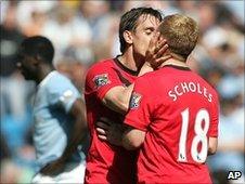 Gary Neville and Paul Scholes