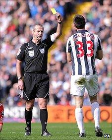 Martin Atkinson (left)