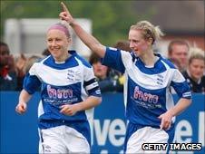 Kerys Harrop was on the scoresheet for Birmingham