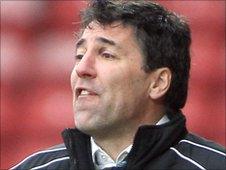 Wrexham manager Dean Saunders