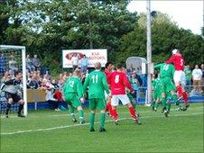 Jersey scoring in the 2011 Muratti Vase final