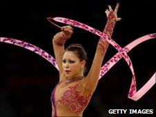 Welsh rhythmic gymnast Francesca Jones