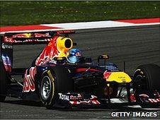 Sebastian Vettel's Red Bull