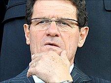 England manager Fabio Capello