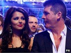 Cheryl Cole and Simon Cowell