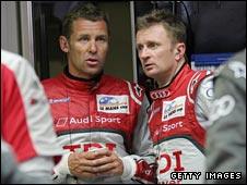 Tom Kristensen and Allan McNish talk tactics ahead of Le Mans