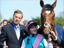 Henry Cecil, Tom Queally and Frankel