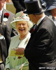 The Queen at Royal Ascot in 2011