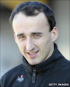Renault's Robert Kubica