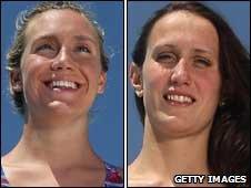 Lizzie Simmonds and Georgia Davies