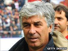 Inter Milan manager Gian Piero Gasperini