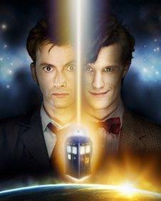 David Tennant and Matt Smith