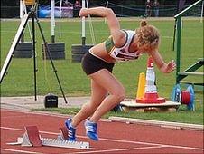 Guernsey athlete at the 2011 Island Games in the Isle of Wight