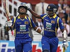 Dinesh Chandimal and Angelo Mathews