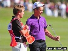 Mark Foster competing in the French Open