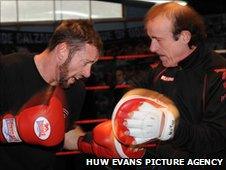 Enzo Maccarinelli and Enzo Calzaghe