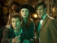 Arthur Darvill, Karen Gillan and Matt Smith