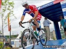 GB Para-cyclist Mark Colbourne. Pic: Yuko Sato/UCI