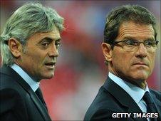 Franco Baldini and Fabio Capello