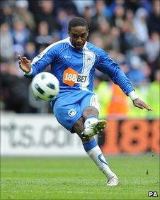 Wigan Athletic winger Charles N'Zogbia