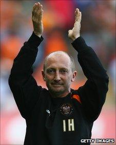 Blackpool manager Ian Holloway