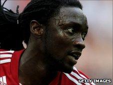 Stoke City striker Kenwyne Jones