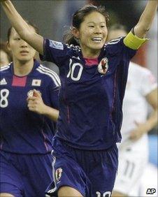 Japan's Homare Sawa