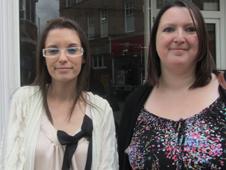 Gemma Keywood and Nicole Blake