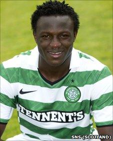 Celtic midfielder Victor Wanyama