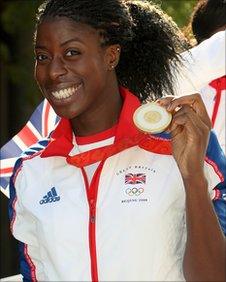 Olympic 400m champion Christine Ohuruogu