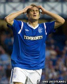 Rangers striker Nikica Jelavic