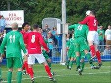 Jersey scoring in the 2011 Muratti Vase final