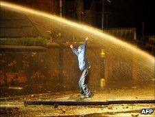 Water Cannon in Northern Ireland