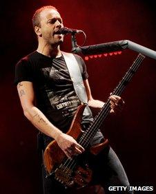 Chris Wolstenholme from Muse