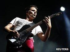 Matt Bellamy from Muse