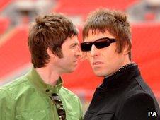 Noel and Liam Gallagher